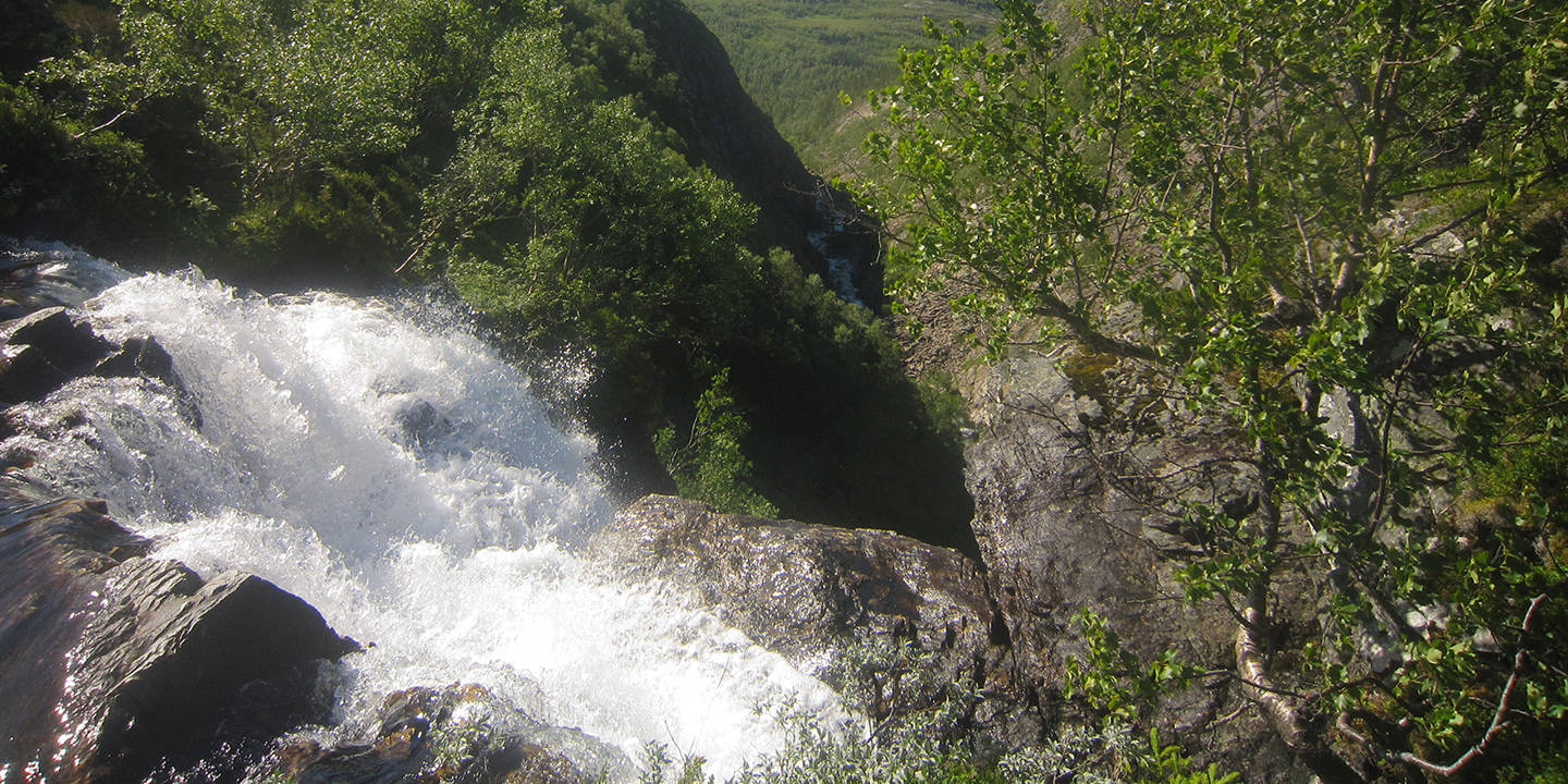 Foss og fjell